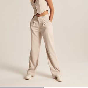 Abercrombie low slung relaxed trouser